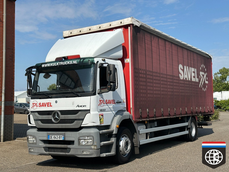 Mercedes-Benz AXOR 1833 TAIL LIFT - MANUAL GEARBOX - Camion à rideaux coulissants: photos 5 Mercedes-Benz AXOR 1833 TAIL LIFT - MANUAL GEARBOX - Camion à rideaux coulissants: photos 5