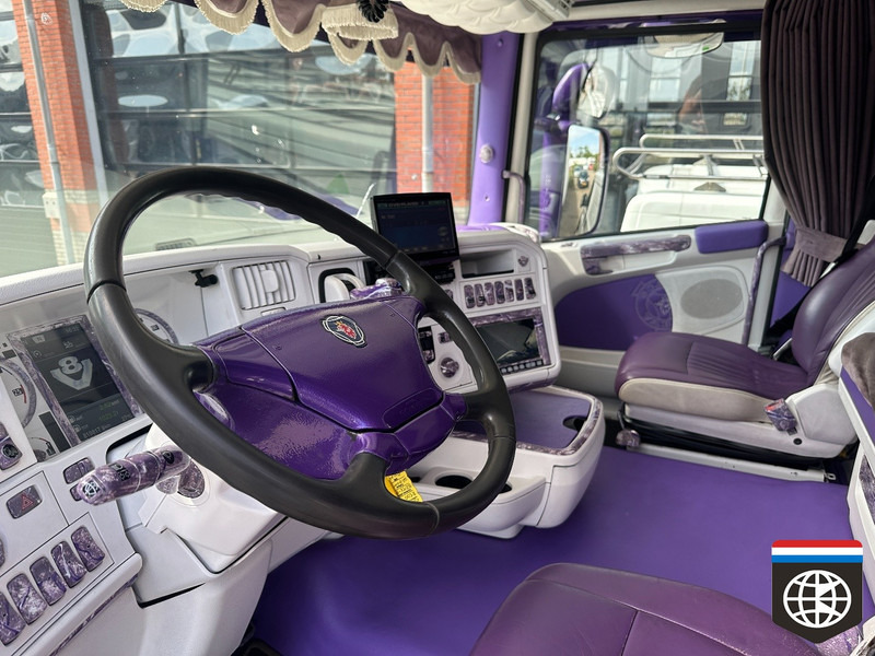 Camion frigorifique Scania R 500 B 6X2*4 PLANTS COMBI - FULL AIR - RETARDER - 2X TAILLIFT - SPECIAL INTERIOR - CONCOURSTAAT: photos 8
