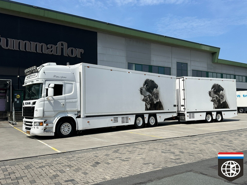 Scania R 730 FLOWER COMBI / SHOWTRUCK - CONCOURSTAAT - Camion frigorifique: photos 2 Scania R 730 FLOWER COMBI / SHOWTRUCK - CONCOURSTAAT - Camion frigorifique: photos 2