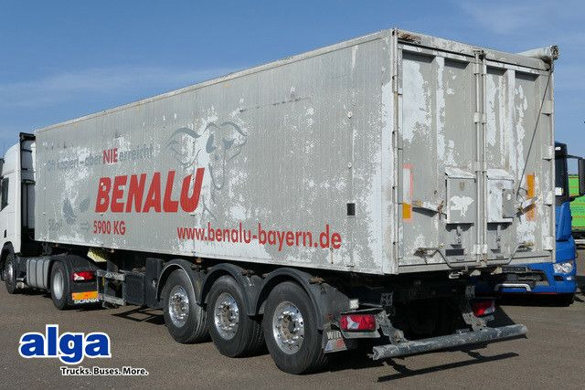 Benalu BENCERE, Alu, 58m³, Alu-Felgen, Luft-Lift, Türen - Semi-remorque benne: photos 1 Benalu BENCERE, Alu, 58m³, Alu-Felgen, Luft-Lift, Türen - Semi-remorque benne: photos 1