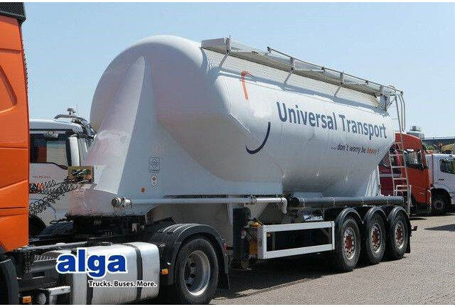 Feldbinder EUT 37.5, 1 Kammer, Luft-Lift, 27m³, SAF-Achsen - Semi-remorque citerne: photos 1 Feldbinder EUT 37.5, 1 Kammer, Luft-Lift, 27m³, SAF-Achsen - Semi-remorque citerne: photos 1