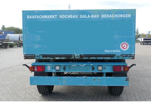 Krone AZP 18, Baustoff, BPW, 7.200mm lang, Scheibe - Remorque plateau: photos 3 Krone AZP 18, Baustoff, BPW, 7.200mm lang, Scheibe - Remorque plateau: photos 3