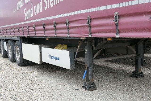 Krone SD, Gelenkt, Luft-Lift, Mitnahmestapler, Edscha - Semi-remorque rideaux coulissants: photos 2 Krone SD, Gelenkt, Luft-Lift, Mitnahmestapler, Edscha - Semi-remorque rideaux coulissants: photos 2