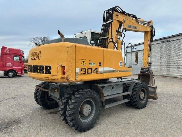 Pelle sur pneus Liebherr A 904 C Litronic/SW System SW48/Klima/Kamera: photos 6