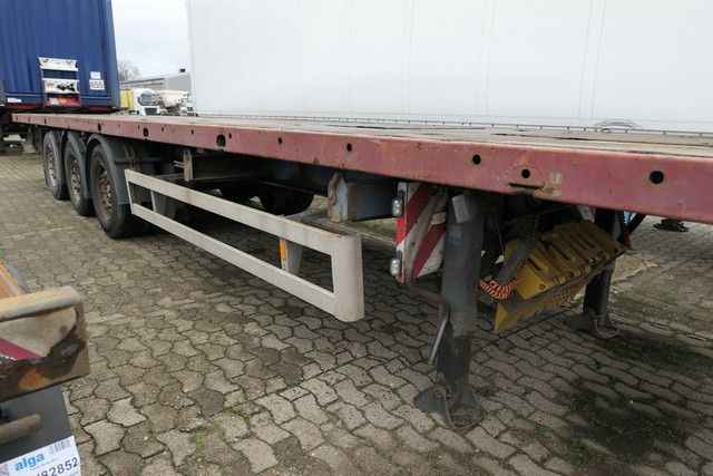 M & V NPSG 31, Pritsche,40Fuß Container,gelenkt - Semi-remorque plateau: photos 2 M & V NPSG 31, Pritsche,40Fuß Container,gelenkt - Semi-remorque plateau: photos 2