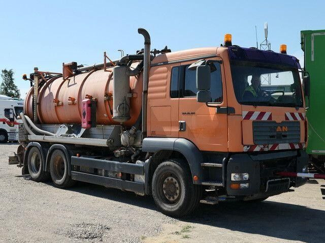MAN 26.360 FDLC 6x4, Saug- u. Spülaufbau, 14m³ - Camion hydrocureur: photos 3 MAN 26.360 FDLC 6x4, Saug- u. Spülaufbau, 14m³ - Camion hydrocureur: photos 3