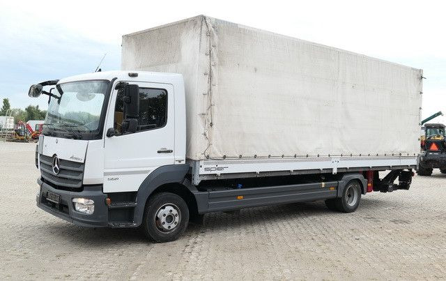 Mercedes-Benz 1221 Atego 4x2, 7.200mm lang, LBW 1,5to., Euro 6 - Camion à rideaux coulissants: photos 3 Mercedes-Benz 1221 Atego 4x2, 7.200mm lang, LBW 1,5to., Euro 6 - Camion à rideaux coulissants: photos 3