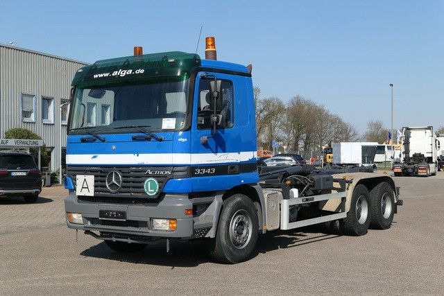 Mercedes-Benz 3343 Actros 6x4, Multilift LHS26056, Klima, AHK - Camion ampliroll: photos 3 Mercedes-Benz 3343 Actros 6x4, Multilift LHS26056, Klima, AHK - Camion ampliroll: photos 3