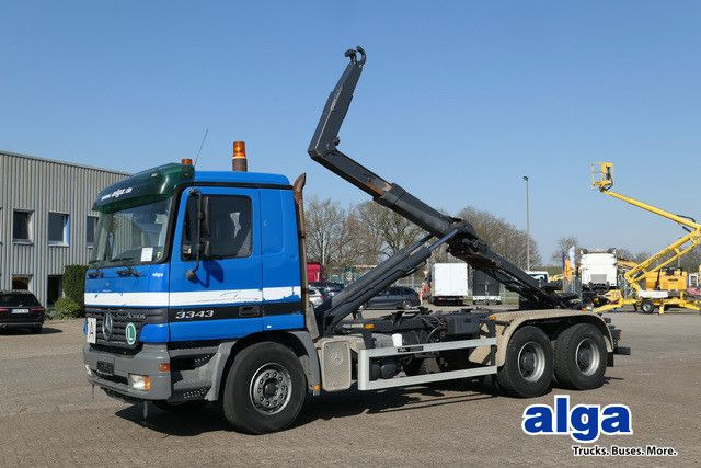Mercedes-Benz 3343 Actros 6x4, Multilift LHS26056, Klima, AHK - Camion ampliroll: photos 1 Mercedes-Benz 3343 Actros 6x4, Multilift LHS26056, Klima, AHK - Camion ampliroll: photos 1