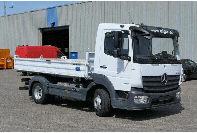 Camion benne Mercedes-Benz 818 K Atego 4x2, Meiller, 19tkm, 2x AHK, Klima: photos 6
