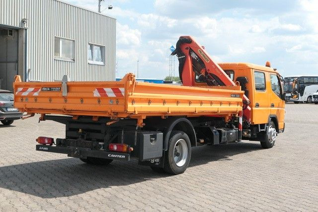 Mitsubishi Fuso Canter 7C18D, Palfinger PK 7001-KA, DOKA - Utilitaire benne, Utilitaire double cabine: photos 3 Mitsubishi Fuso Canter 7C18D, Palfinger PK 7001-KA, DOKA - Utilitaire benne, Utilitaire double cabine: photos 3