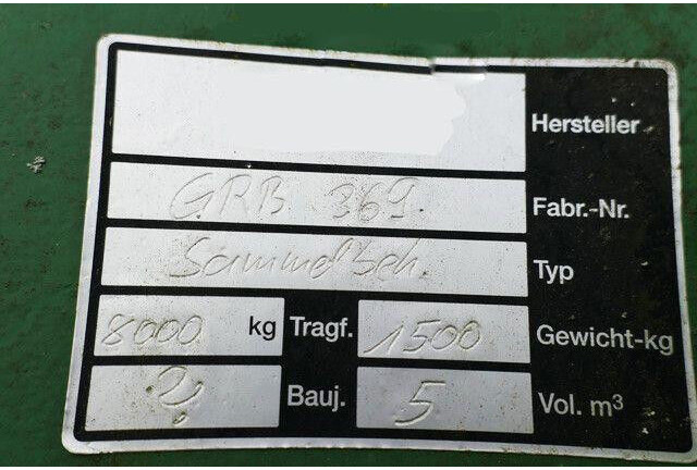 Sammelbehälter, Glascontainer, Absetzcontainer - Camion - système de câble: photos 4 Sammelbehälter, Glascontainer, Absetzcontainer - Camion - système de câble: photos 4