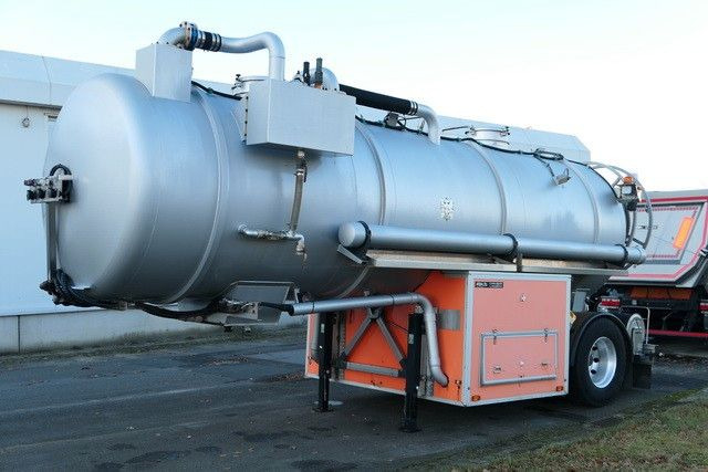 Semi-remorque citerne Saug Truck XXL 18,Kanalreiniger,Pumpe,Alu-Felgen: photos 12