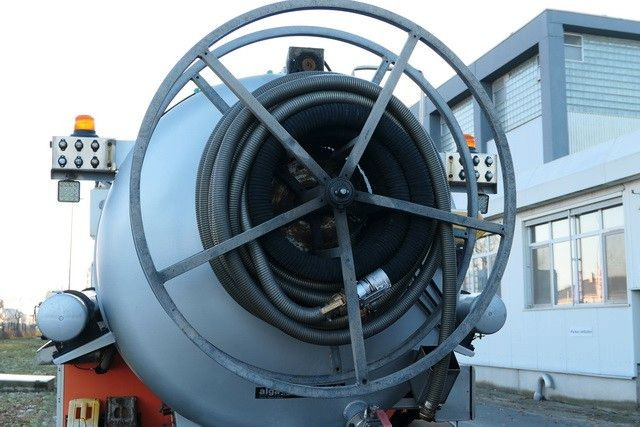 Semi-remorque citerne Saug Truck XXL 18,Kanalreiniger,Pumpe,Alu-Felgen: photos 11