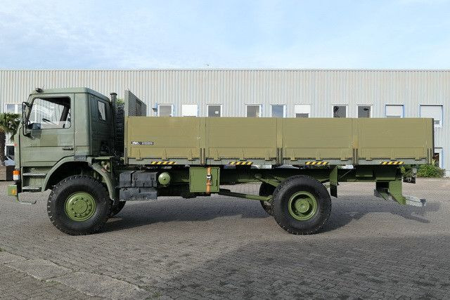 Scania P92HK 4x4, Allrad, Einzelbereifung, Klima, 40tkm - Camion plateau: photos 2 Scania P92HK 4x4, Allrad, Einzelbereifung, Klima, 40tkm - Camion plateau: photos 2