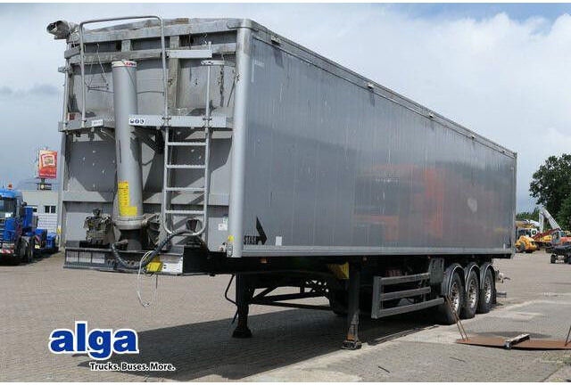 Stas S300CX, Alu, 78m³, Kombitür, Luft-Lift - Semi-remorque benne: photos 1 Stas S300CX, Alu, 78m³, Kombitür, Luft-Lift - Semi-remorque benne: photos 1