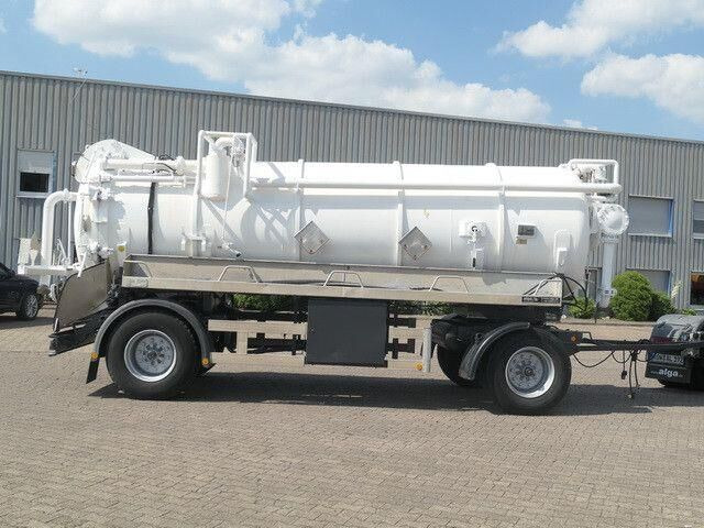 Tank Tollense, Schmidt Saugaufbau für Schlamm, 14m³ - Remorque citerne: photos 2 Tank Tollense, Schmidt Saugaufbau für Schlamm, 14m³ - Remorque citerne: photos 2