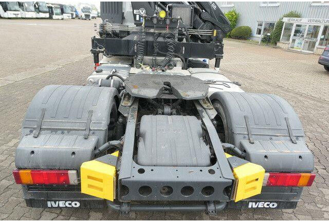 Iveco 460 Stralis 4x2, Kran HMF 1320K3, Hydr., Klima - Tracteur routier: photos 4 Iveco 460 Stralis 4x2, Kran HMF 1320K3, Hydr., Klima - Tracteur routier: photos 4