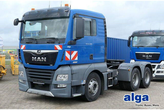 MAN 26.580 TGX BLS 6x4, Intarder, Navi, Klima, Luft. - Tracteur routier: photos 1 MAN 26.580 TGX BLS 6x4, Intarder, Navi, Klima, Luft. - Tracteur routier: photos 1