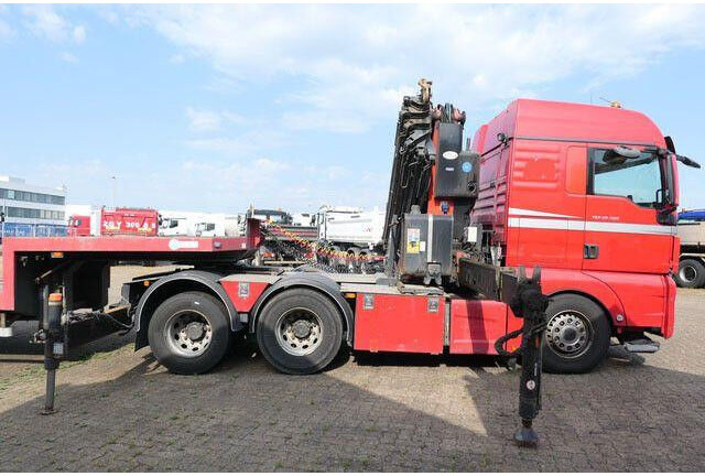 MAN 28.500 TGX 6x2, Kran PM 40528, Funk, Seilwinde - Tracteur routier: photos 2 MAN 28.500 TGX 6x2, Kran PM 40528, Funk, Seilwinde - Tracteur routier: photos 2