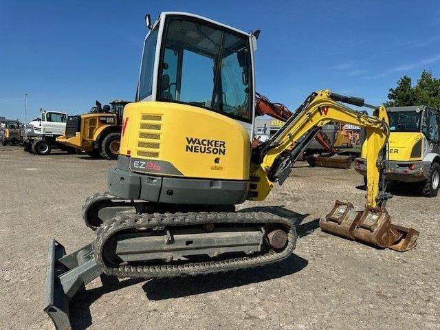 Wacker EZ 26, Hydr. S.W.S., 3x Löffel, Gummikette, TOP - Mini pelle: photos 2 Wacker EZ 26, Hydr. S.W.S., 3x Löffel, Gummikette, TOP - Mini pelle: photos 2