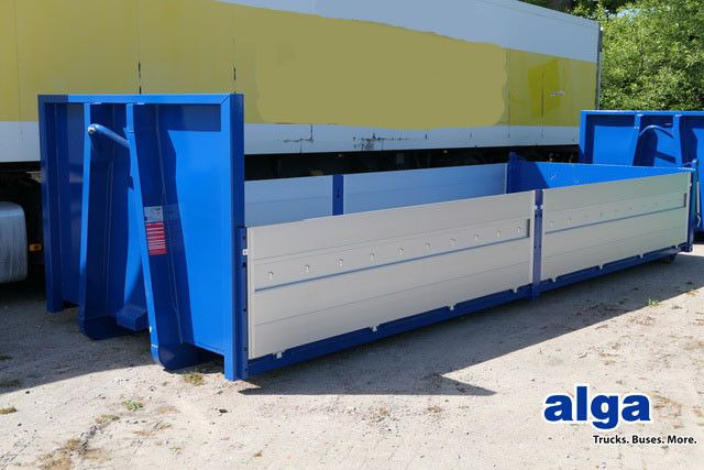 Alga, Abrollcontainer, Pritsche, 13m³, Bordwände - Camion ampliroll: photos 1 Alga, Abrollcontainer, Pritsche, 13m³, Bordwände - Camion ampliroll: photos 1