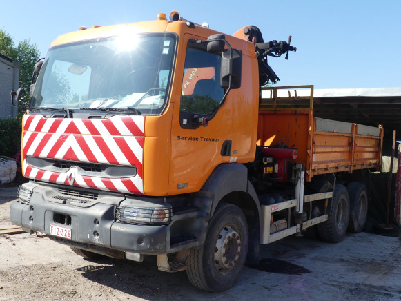 Camions benne avec grue Renault 370 dci - Camion benne, Camion grue: photos 3 Camions benne avec grue Renault 370 dci - Camion benne, Camion grue: photos 3
