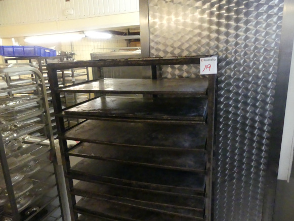 Chariot de four avec platine 60x40 cm (4 bords) - Matériel de boulangerie: photos 3 Chariot de four avec platine 60x40 cm (4 bords) - Matériel de boulangerie: photos 3