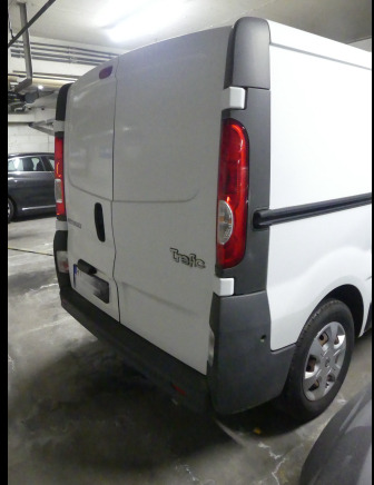 REF:1-EXS-844 - Camionnette Renault Trafic (2013-77.659 km) - Numéro de châssis : VF1FLBOAEDY493292 - Véhicule utilitaire: photos 5 REF:1-EXS-844 - Camionnette Renault Trafic (2013-77.659 km) - Numéro de châssis : VF1FLBOAEDY493292 - Véhicule utilitaire: photos 5