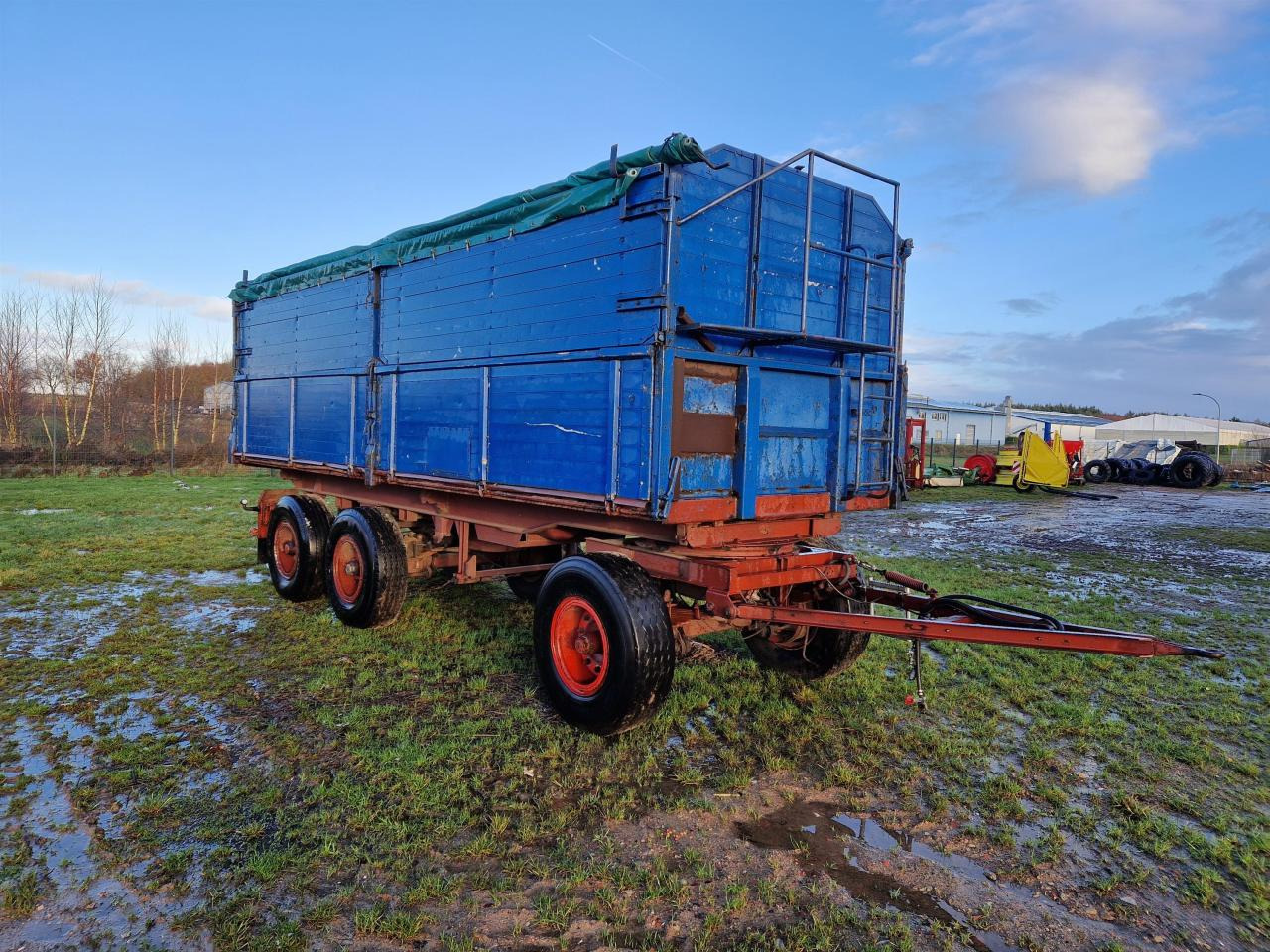 Blumhardt 3-Achs 24 to - Remorque benne: photos 2 Blumhardt 3-Achs 24 to - Remorque benne: photos 2