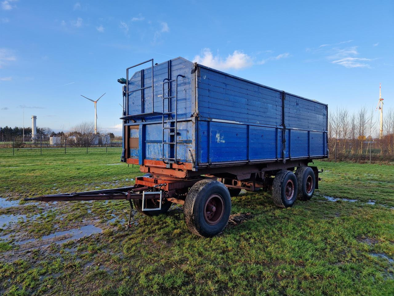 Blumhardt 3-Achs 24 to - Remorque benne: photos 1 Blumhardt 3-Achs 24 to - Remorque benne: photos 1