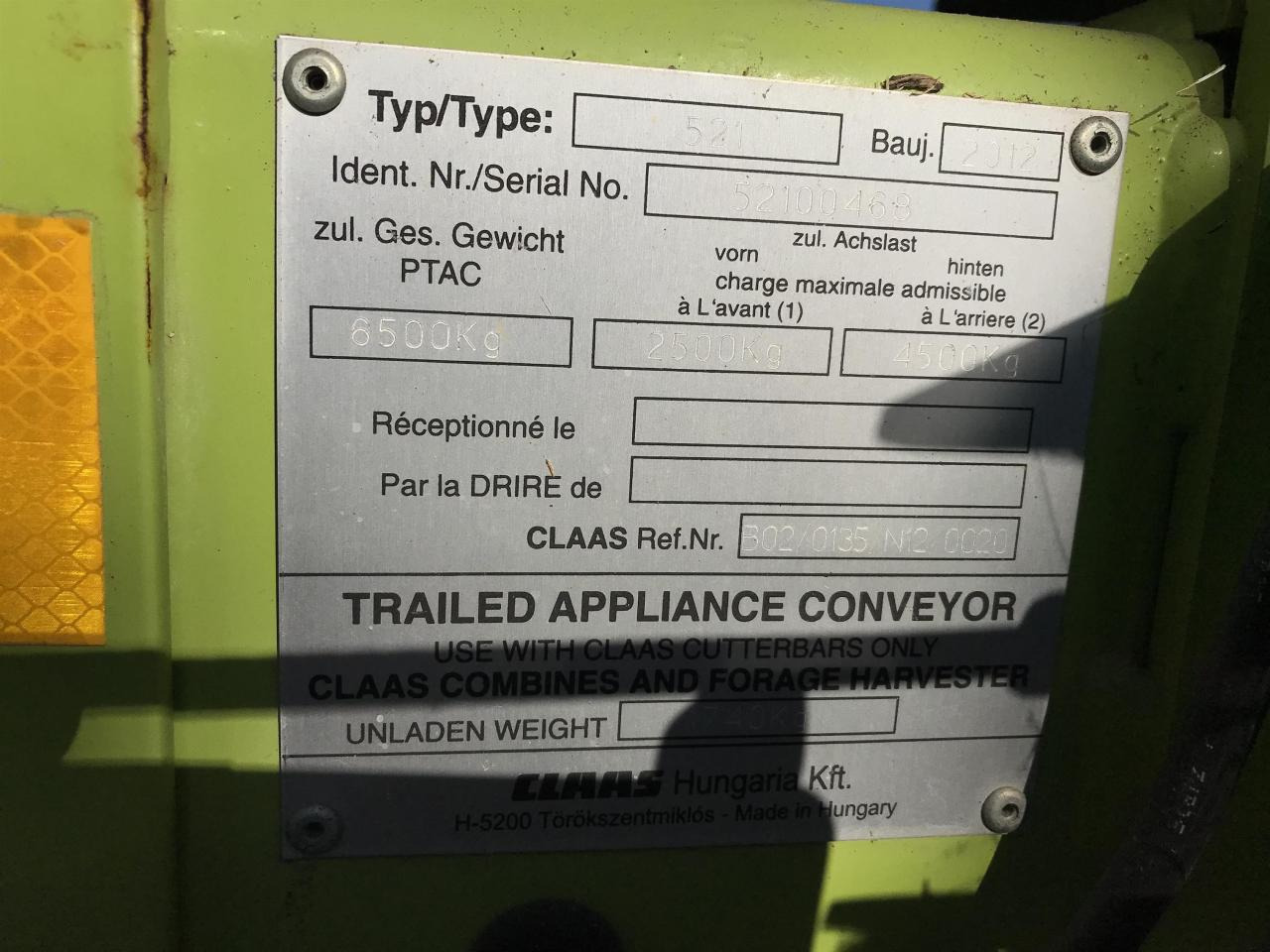 Moissonneuse-batteuse CLAAS Lexion 760 TT: photos 12 Moissonneuse-batteuse CLAAS Lexion 760 TT: photos 12