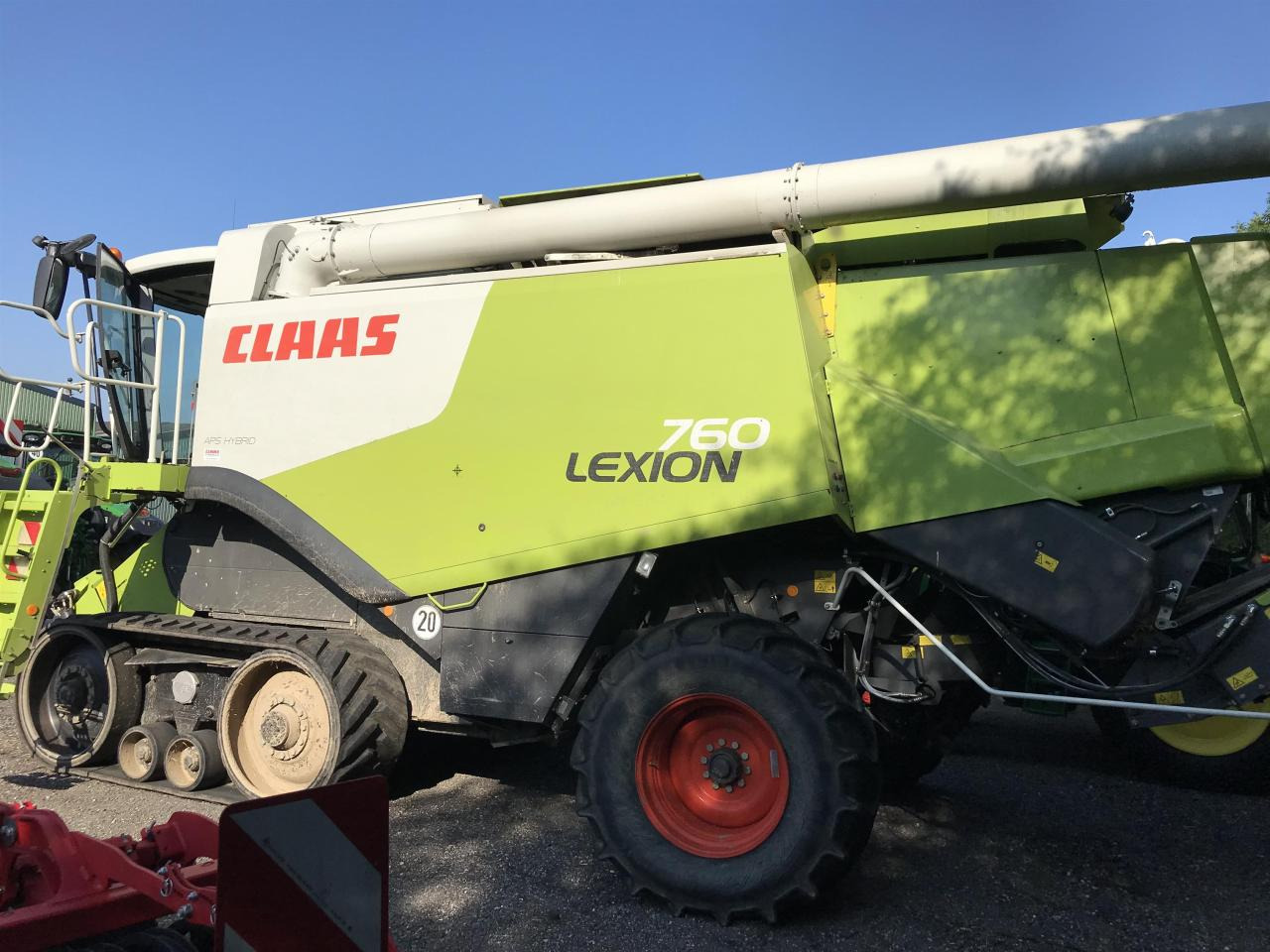 Moissonneuse-batteuse CLAAS Lexion 760 TT: photos 6 Moissonneuse-batteuse CLAAS Lexion 760 TT: photos 6