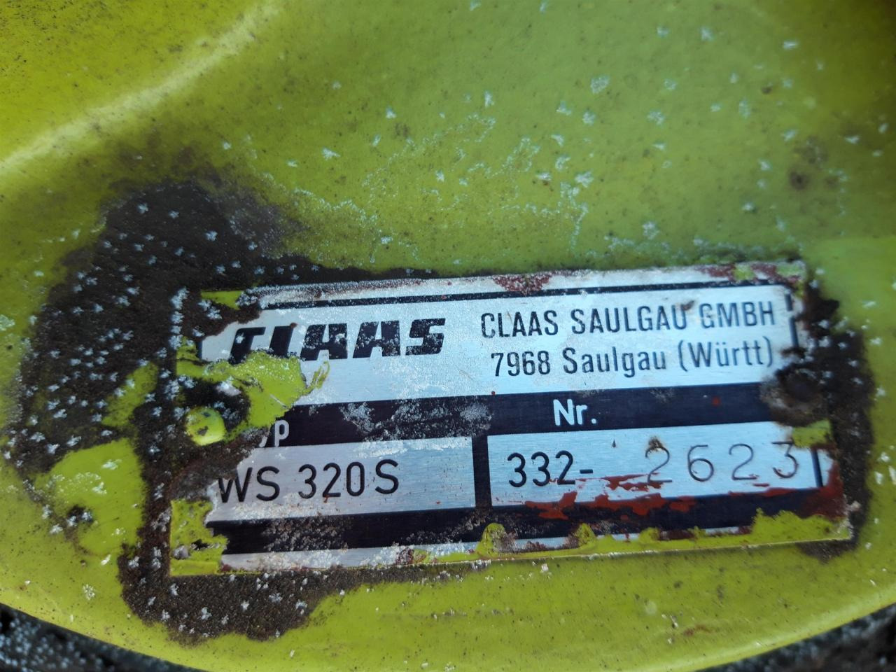 CLAAS WS 320 S - Faneuse: photos 3 CLAAS WS 320 S - Faneuse: photos 3