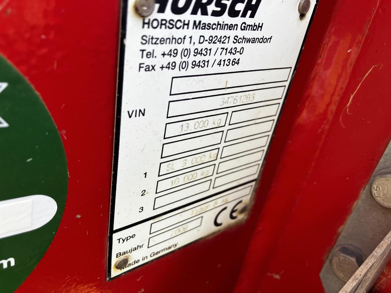 Horsch Tiger 6 AS - crédit-bail Horsch Tiger 6 AS: photos 11