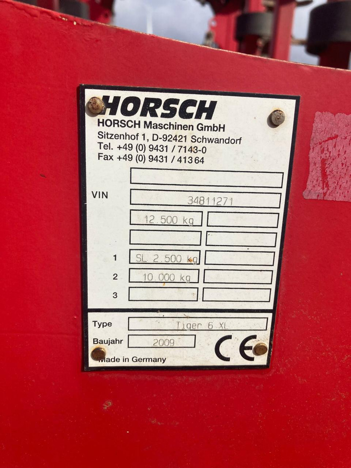 Bineuse Horsch Tiger 6 XL: photos 11