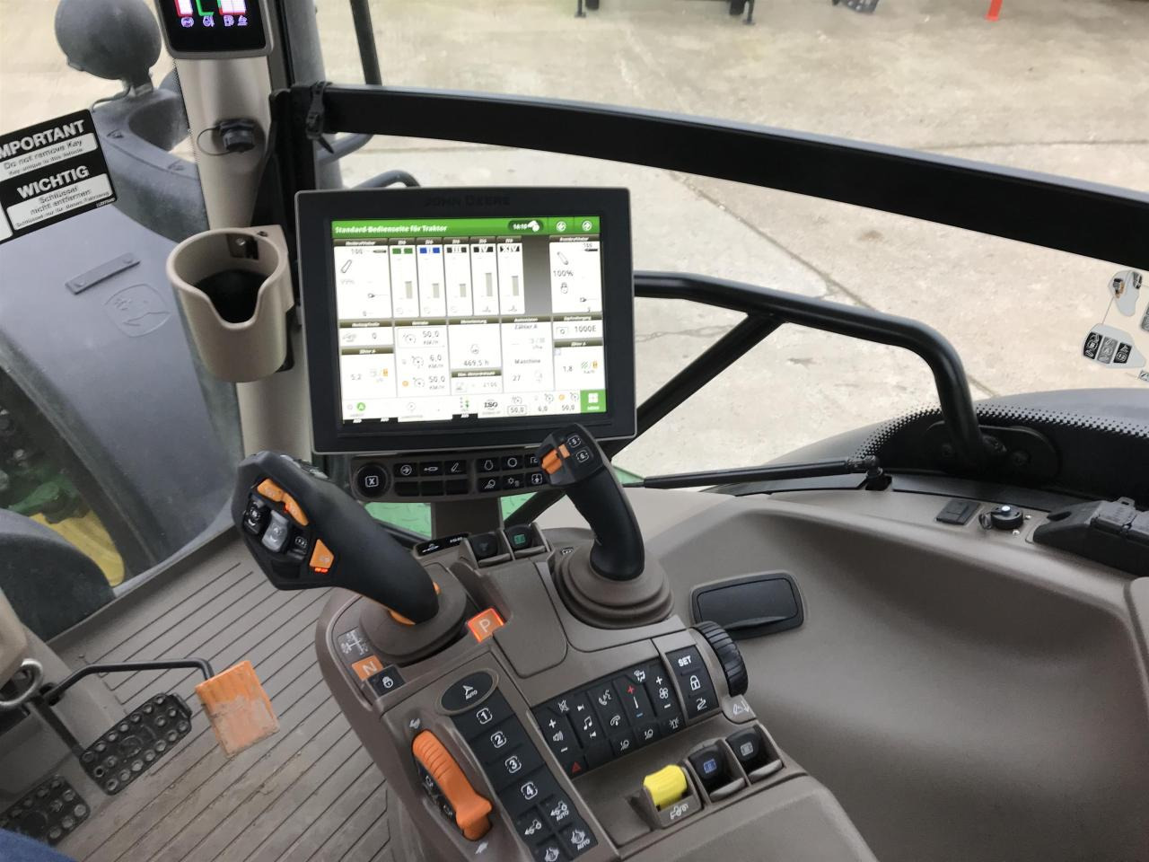 Tracteur agricole John Deere 6R 250: photos 8