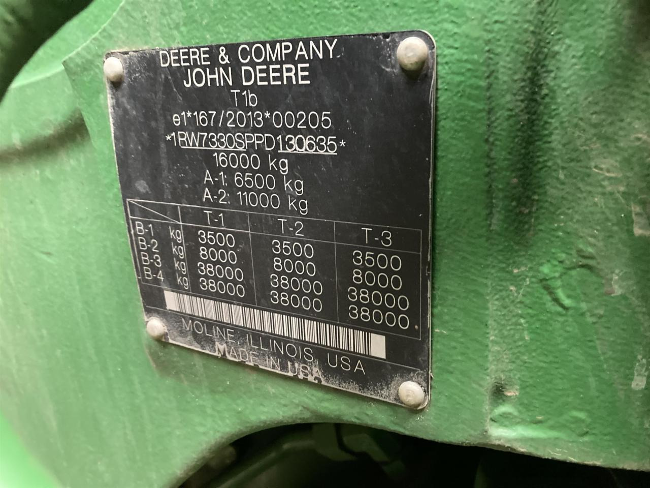 John Deere 7R 330 - Tracteur agricole: photos 4 John Deere 7R 330 - Tracteur agricole: photos 4