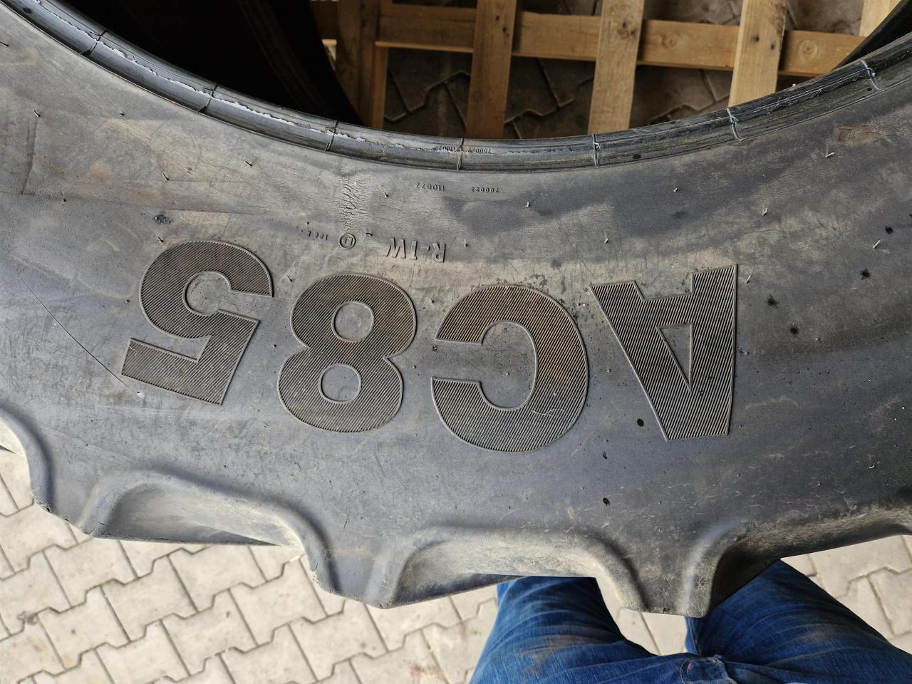 Mitas 480/95R50 - Pneu pour Machine agricole: photos 4 Mitas 480/95R50 - Pneu pour Machine agricole: photos 4