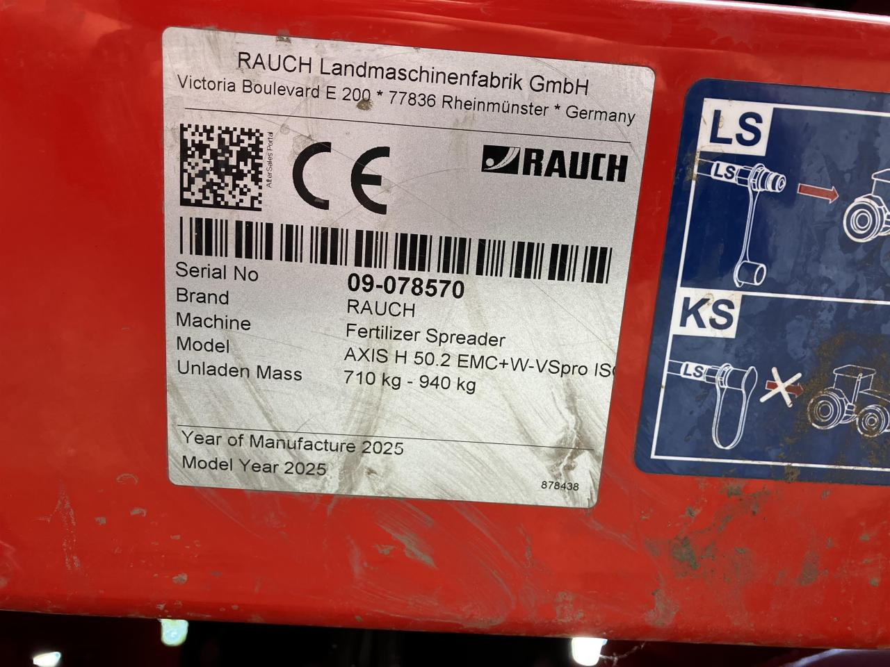 Distributeur d'engrais Rauch Axis H 50.2 EMC + W: photos 9