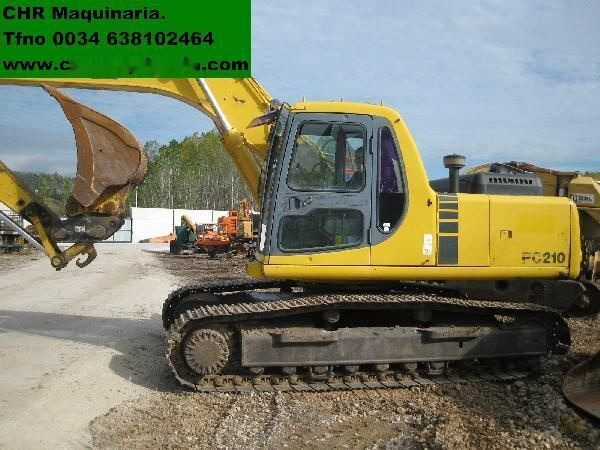 Komatsu PC210-6 - Pelle sur chenille: photos 1 Komatsu PC210-6 - Pelle sur chenille: photos 1