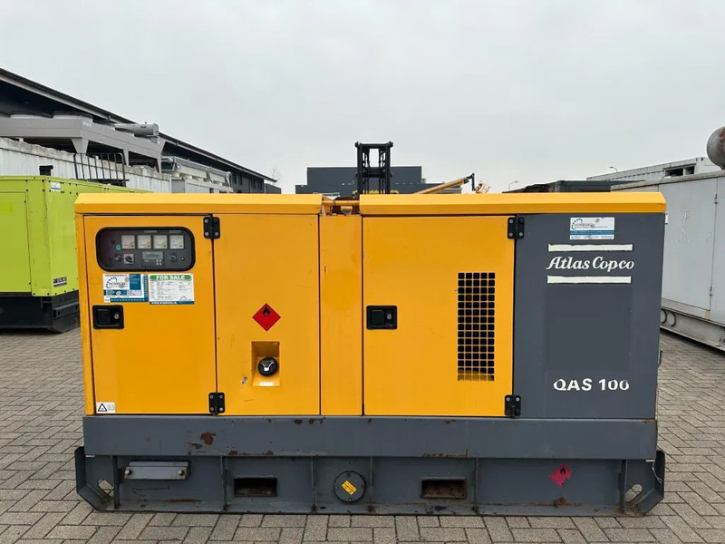 Atlas-Copco QAS 100 Perkins Leroy Somer 100 kVA Silent Rental generatorset - Groupe électrogène: photos 1 Atlas-Copco QAS 100 Perkins Leroy Somer 100 kVA Silent Rental generatorset - Groupe électrogène: photos 1