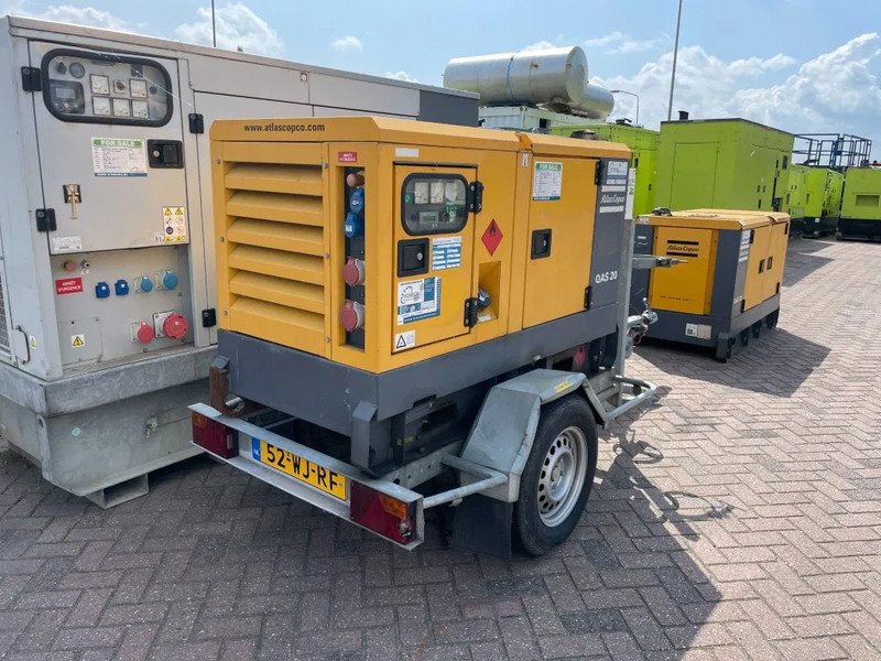Atlas-Copco QAS 20 Kubota mobiele 20 kVA Silent Rental generatorrset Stage 3A - Groupe électrogène: photos 4 Atlas-Copco QAS 20 Kubota mobiele 20 kVA Silent Rental generatorrset Stage 3A - Groupe électrogène: photos 4