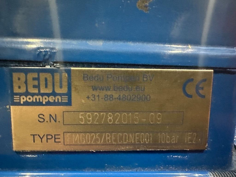 BEDU FMG025/BECDNE001 Tandwielpomp Zelfaanzuigend Brandstofpomp 70 L / min 10 Bar - Pompe à eau: photos 3 BEDU FMG025/BECDNE001 Tandwielpomp Zelfaanzuigend Brandstofpomp 70 L / min 10 Bar - Pompe à eau: photos 3