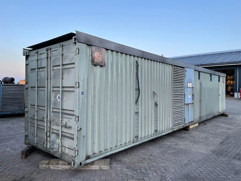 Groupe électrogène Cummins KTA 38 G1 Leroy Somer 1500 kVA Silent generatorset in 40 ft container: photos 5
