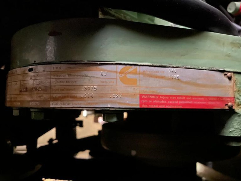 Groupe électrogène Cummins KTA 38 G1 Leroy Somer 1500 kVA Silent generatorset in 40 ft container: photos 16