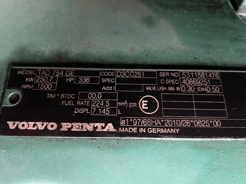 Groupe électrogène GESAN DVR 250 Volvo Penta - Leroy Somer 250 kVA silent generatorset: photos 16