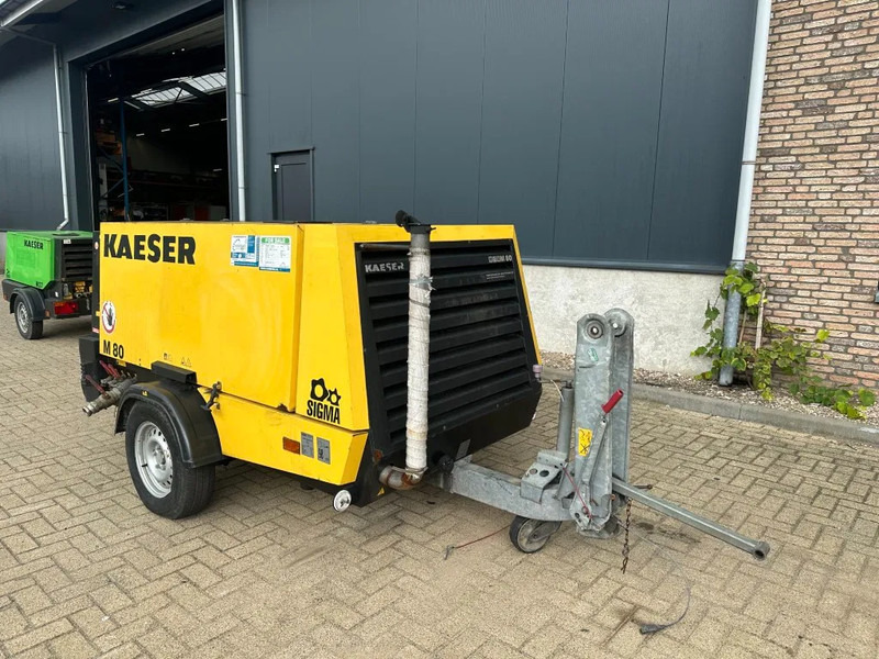 Kaeser M80 Kubota 8.1 m3 / min 7 Bar 55 kW Mobiele Silent Diesel Compressor - Compresseur d'air: photos 2 Kaeser M80 Kubota 8.1 m3 / min 7 Bar 55 kW Mobiele Silent Diesel Compressor - Compresseur d'air: photos 2