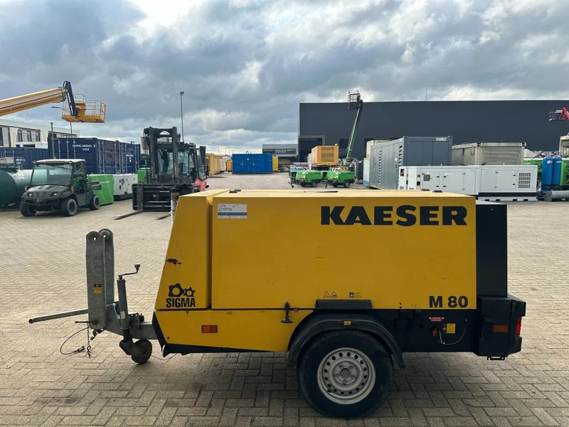 Kaeser M80 Kubota 8.1 m3 / min 7 Bar 55 kW Mobiele Silent Diesel Compressor - Compresseur d'air: photos 5 Kaeser M80 Kubota 8.1 m3 / min 7 Bar 55 kW Mobiele Silent Diesel Compressor - Compresseur d'air: photos 5