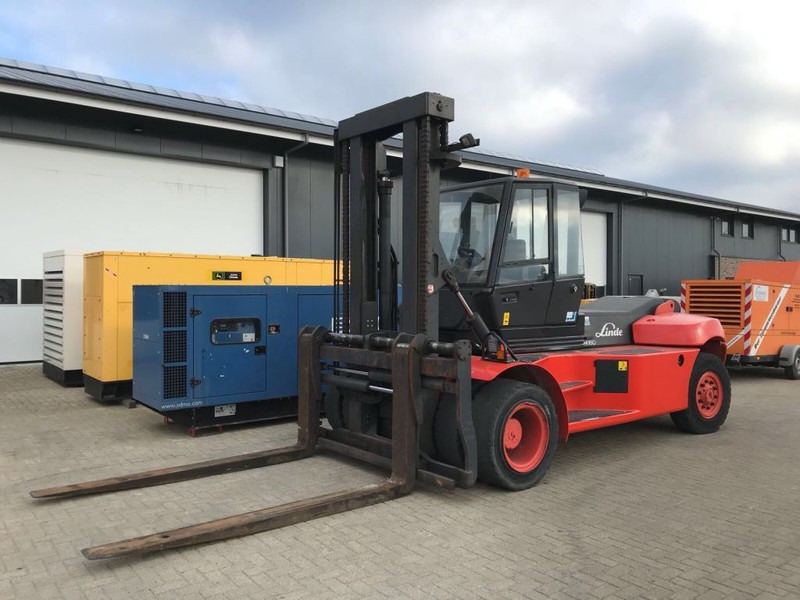 Linde H160 16 ton Diesel Sideshift Positioner Heftruck - Chariot élévateur diesel: photos 3 Linde H160 16 ton Diesel Sideshift Positioner Heftruck - Chariot élévateur diesel: photos 3